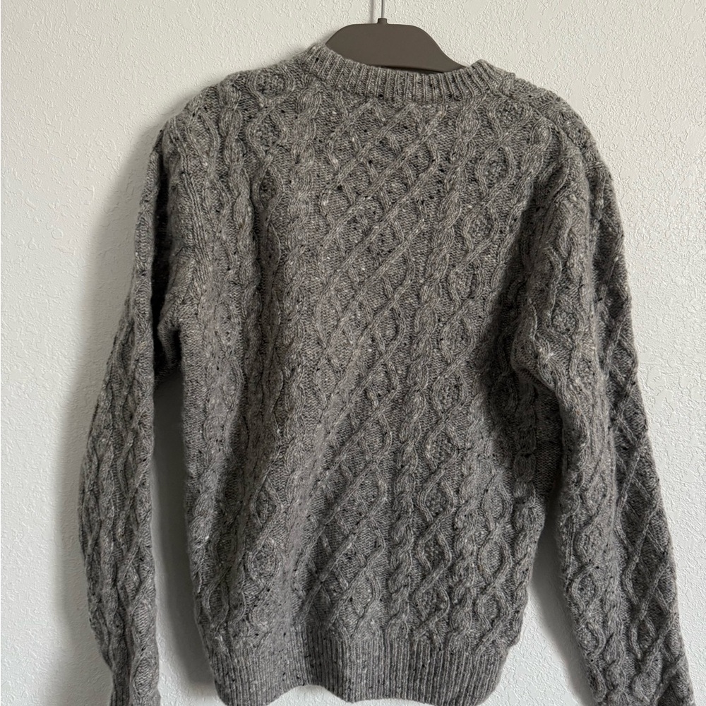 Octobre editions/Sezane Oliver Sweater 100% Merino Wool Made in Portugal XS - Picture 2 of 9